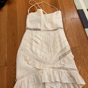 White hello Molly dress